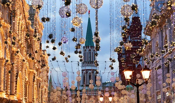 Изображение Новогодняя Москва из Котласа